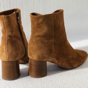 vince tillie suede booties